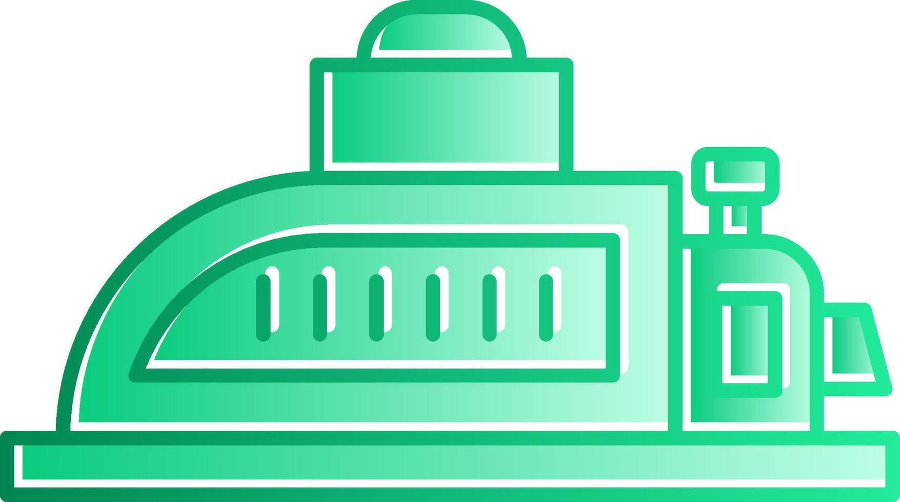 Planer Gradient Slip Icon vector