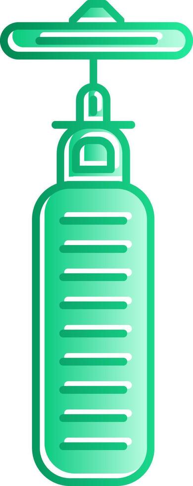 Rotary Tool Gradient Slip Icon vector