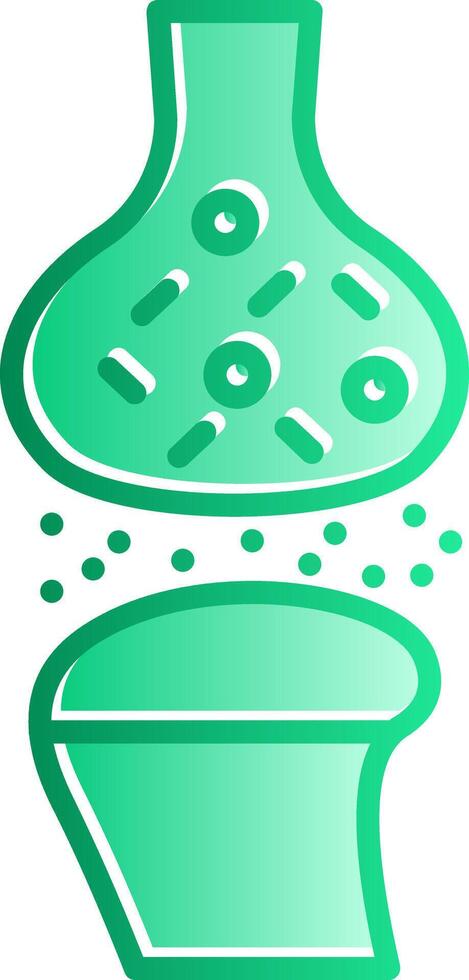 Synapse Gradient Slip Icon vector