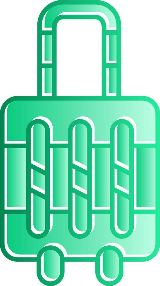 Travelling Gradient Slip Icon vector