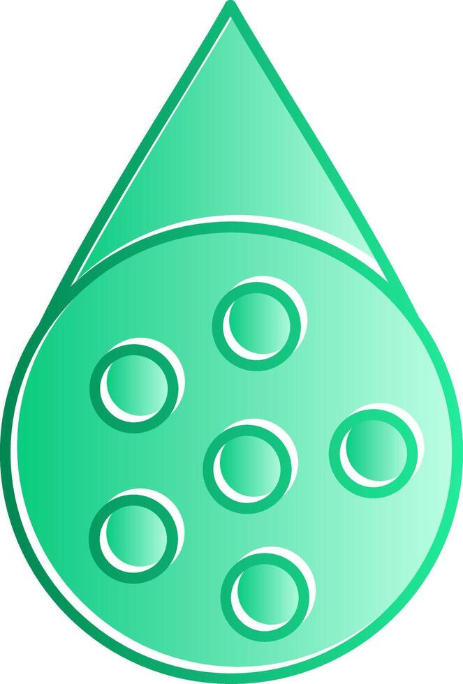 Water Borne Gradient Slip Icon vector