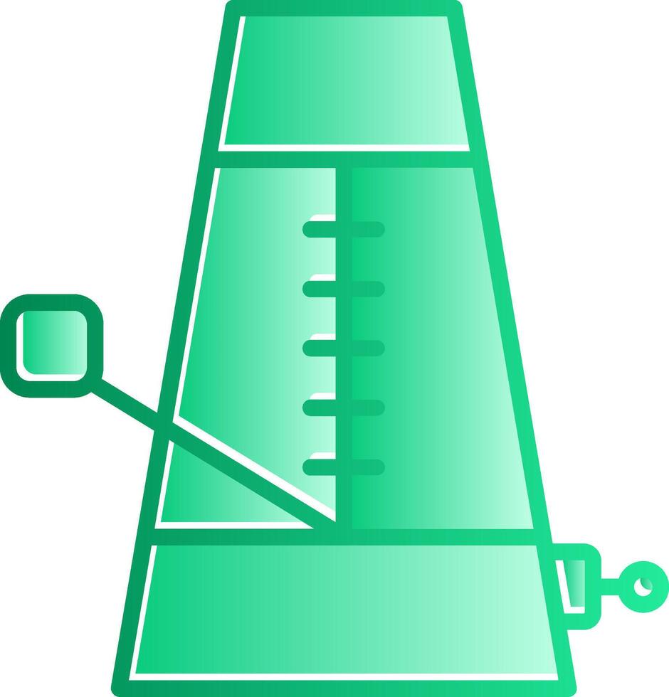 Tempo Gradient Slip Icon vector