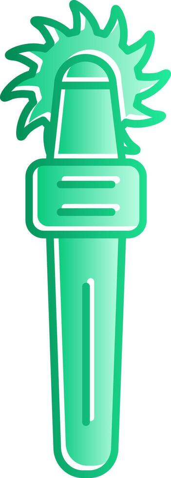 Concrete Saw Gradient Slip Icon vector