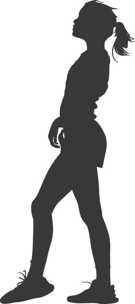 Silhouette of a Woman vector
