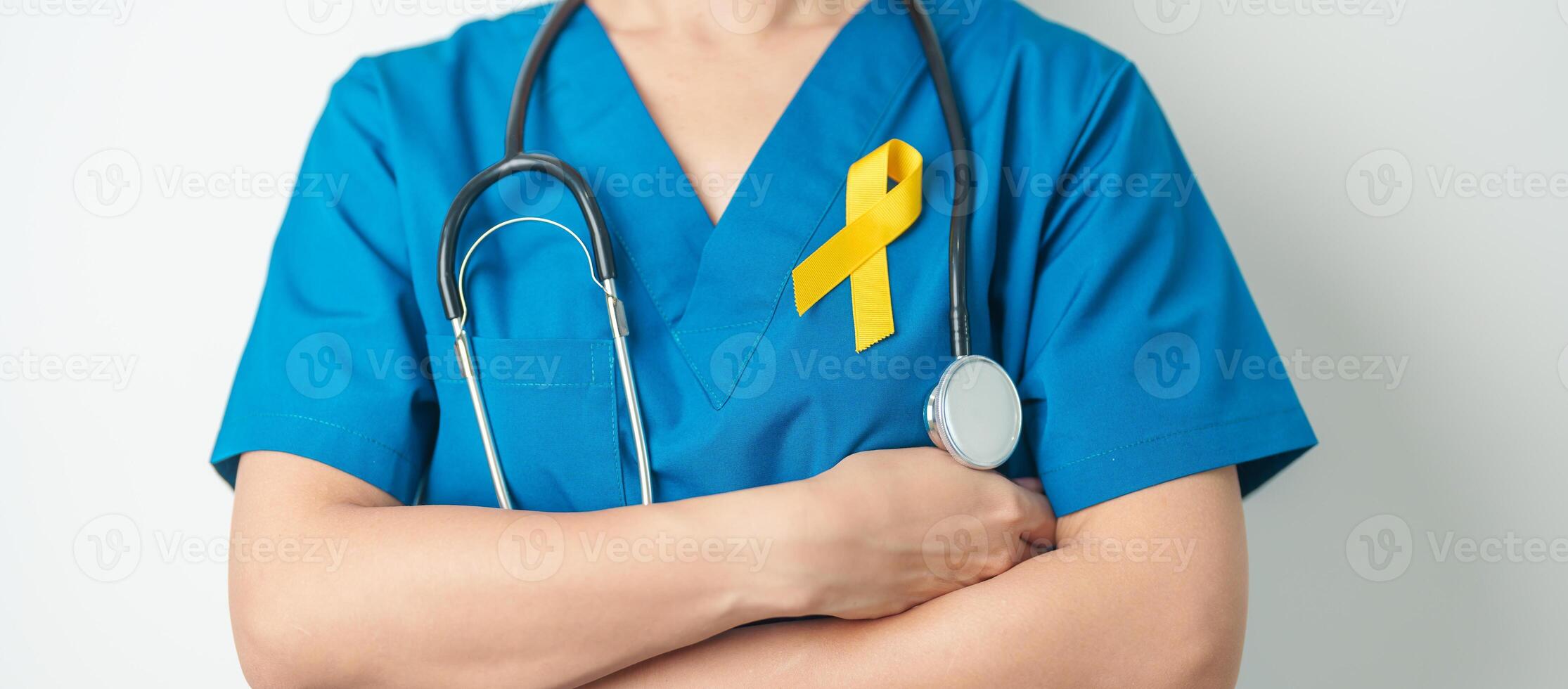 Sarcoma Cancer day July, Yellow September, Suicide prevention day, Childhood, bone and bladder cancer Awareness month, Yellow Ribbon for supporting people life and illness. Health and World cancer day photo