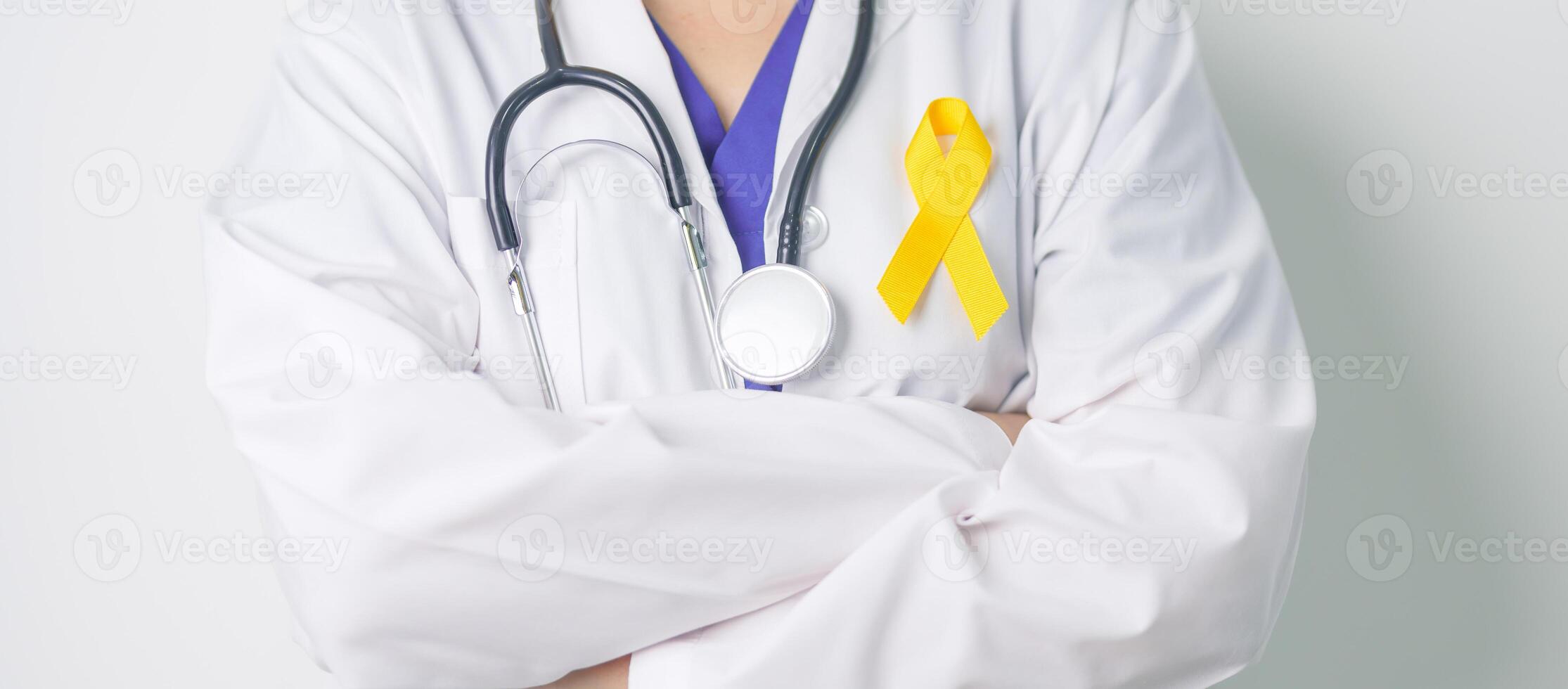 Sarcoma Cancer day July, Yellow September, Suicide prevention day, Childhood, bone and bladder cancer Awareness month, Yellow Ribbon for supporting people life and illness. Health and World cancer day photo