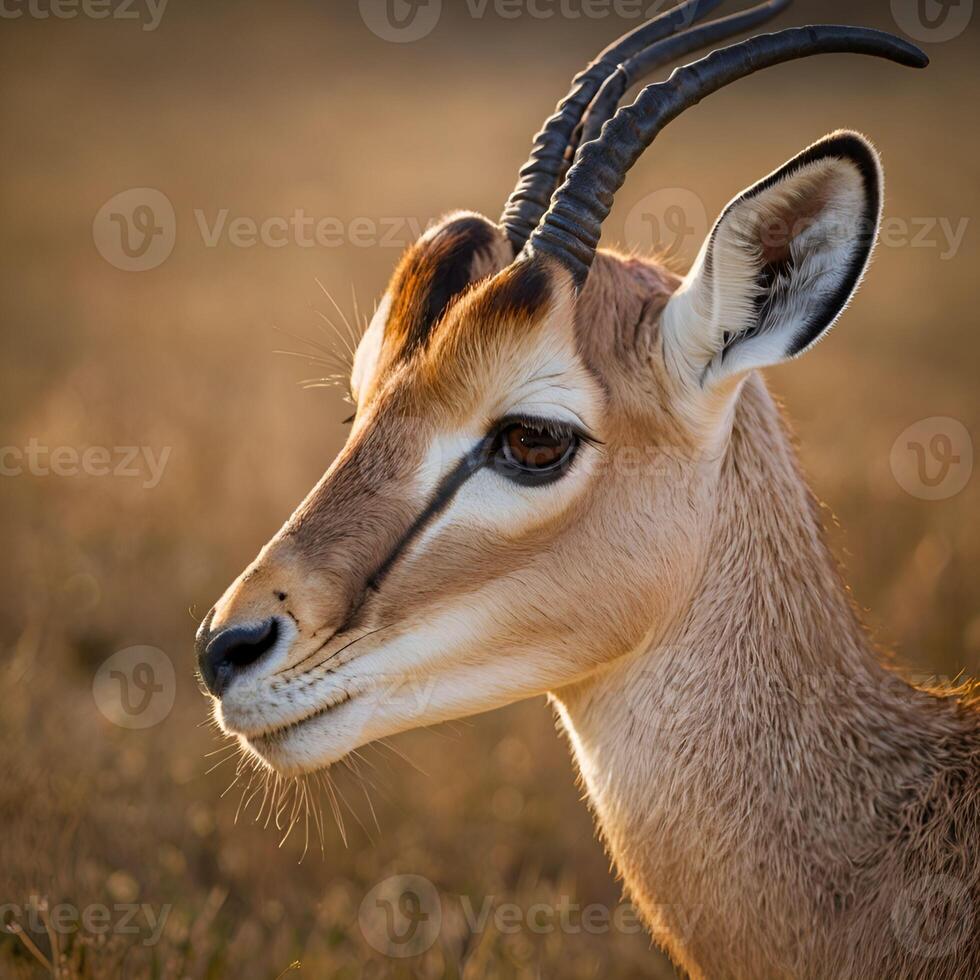 AI Cute Gazelle photo