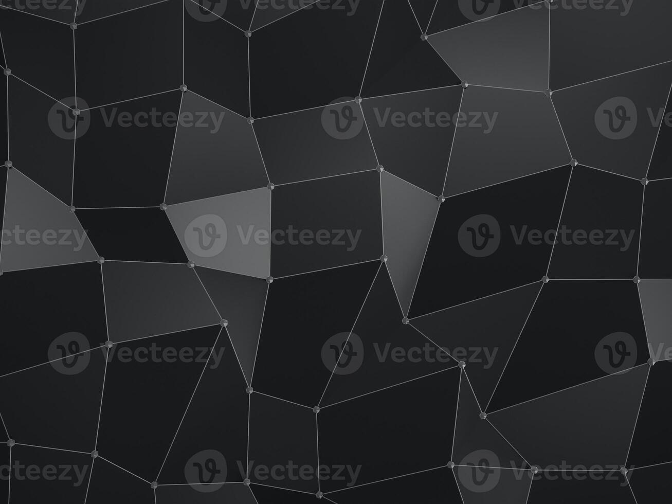Futuristic, High Tech, dark background, with network lines conveying a connectivity concept. photo