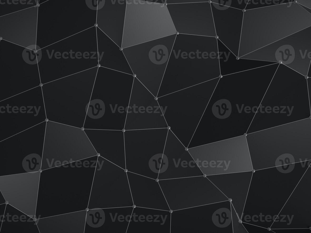 Futuristic, High Tech, dark background, with network lines conveying a connectivity concept. photo