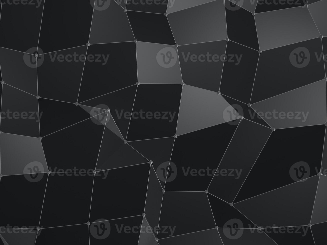 Futuristic, High Tech, dark background, with network lines conveying a connectivity concept. photo