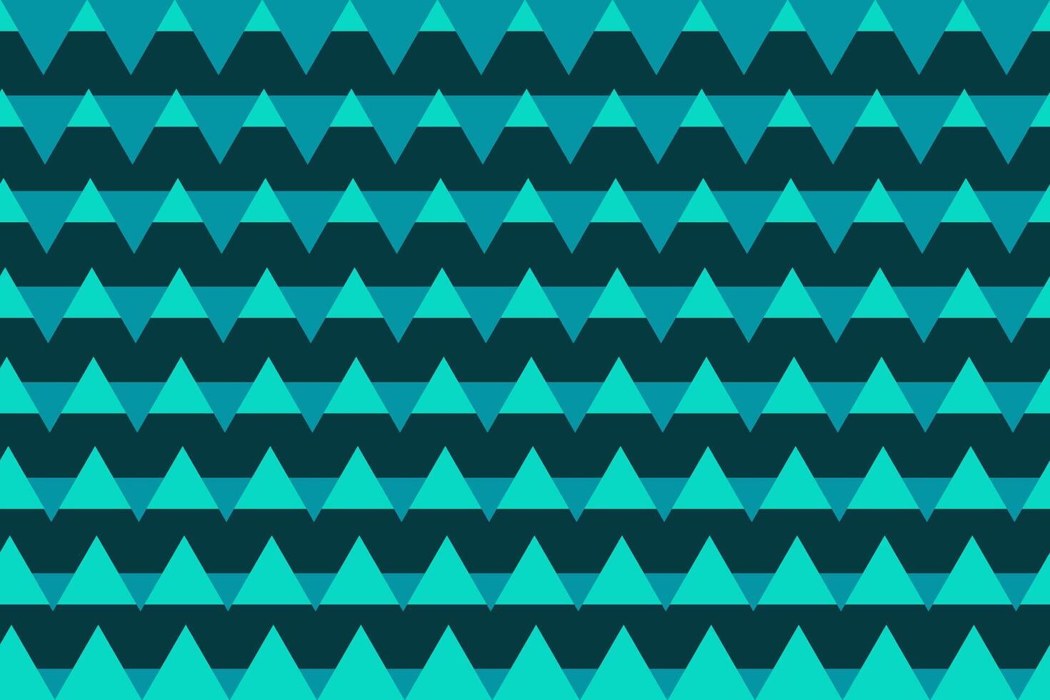 Abstract geometric pattern. Green triangles background. vector