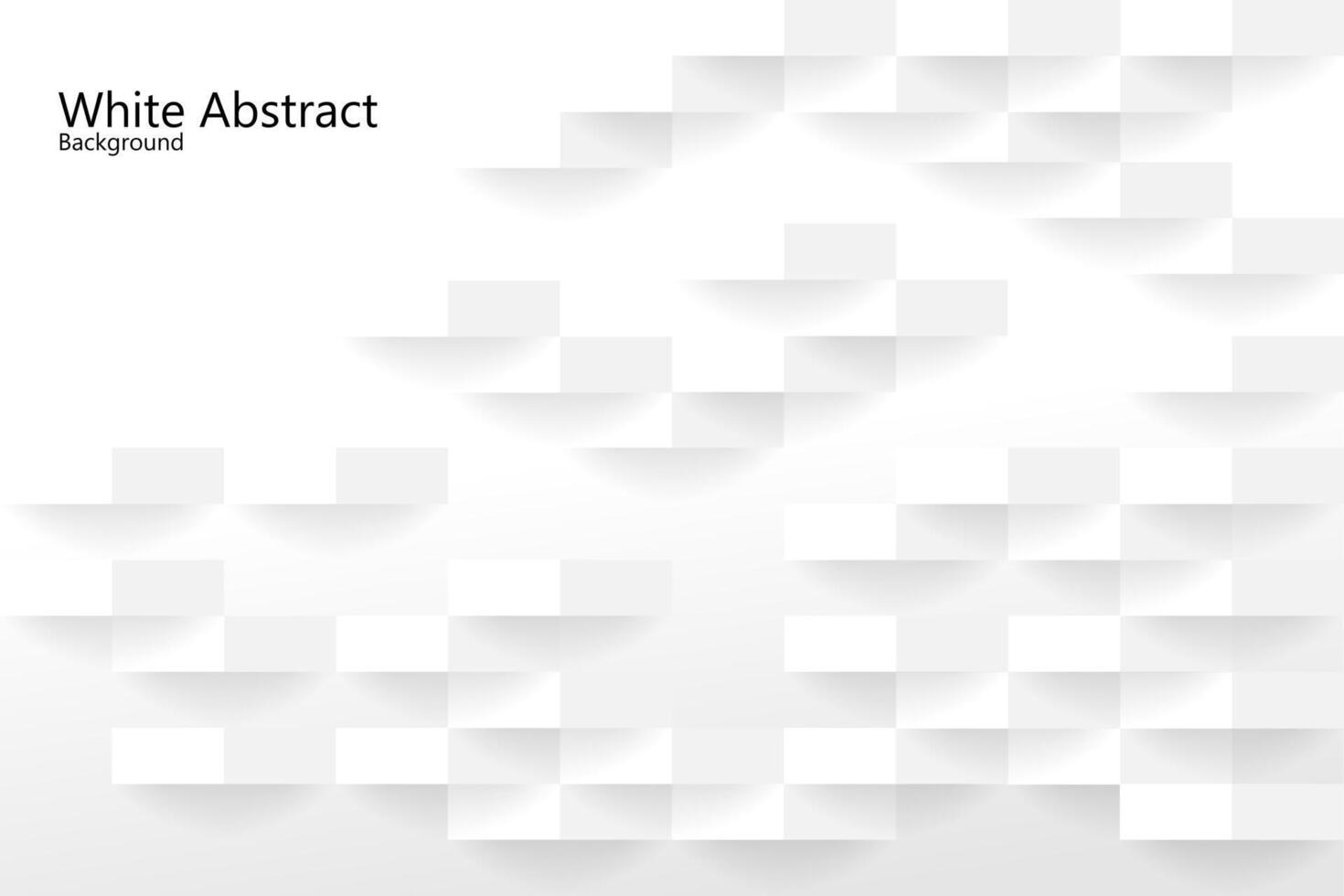 White abstract texture. background 3d paper art vector