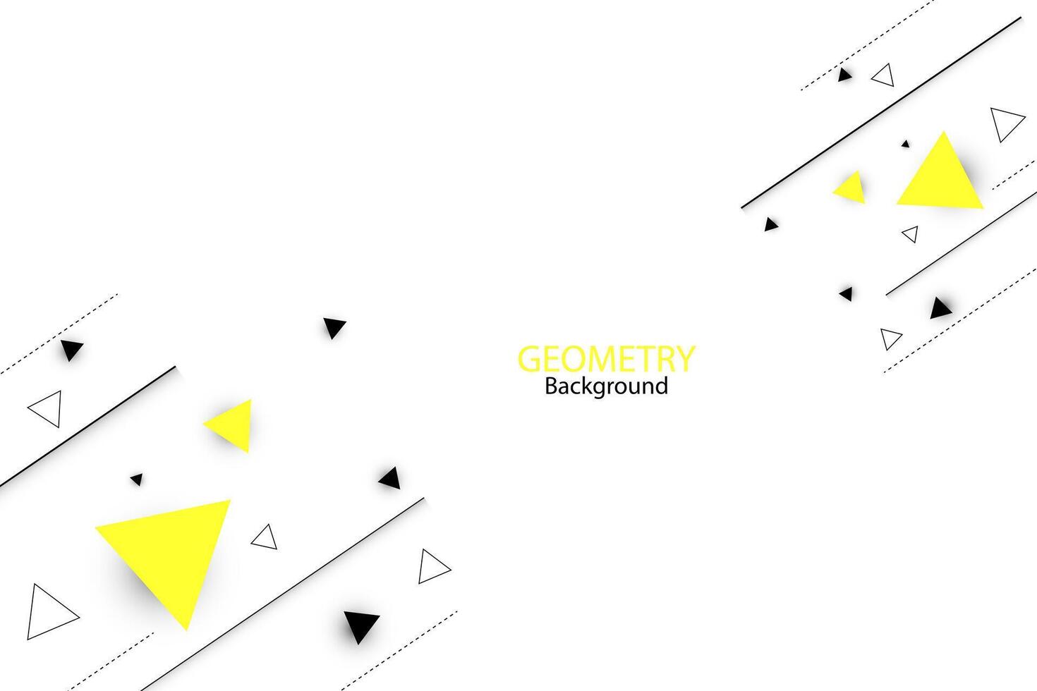 Abstract Triangle, Point,line vector
