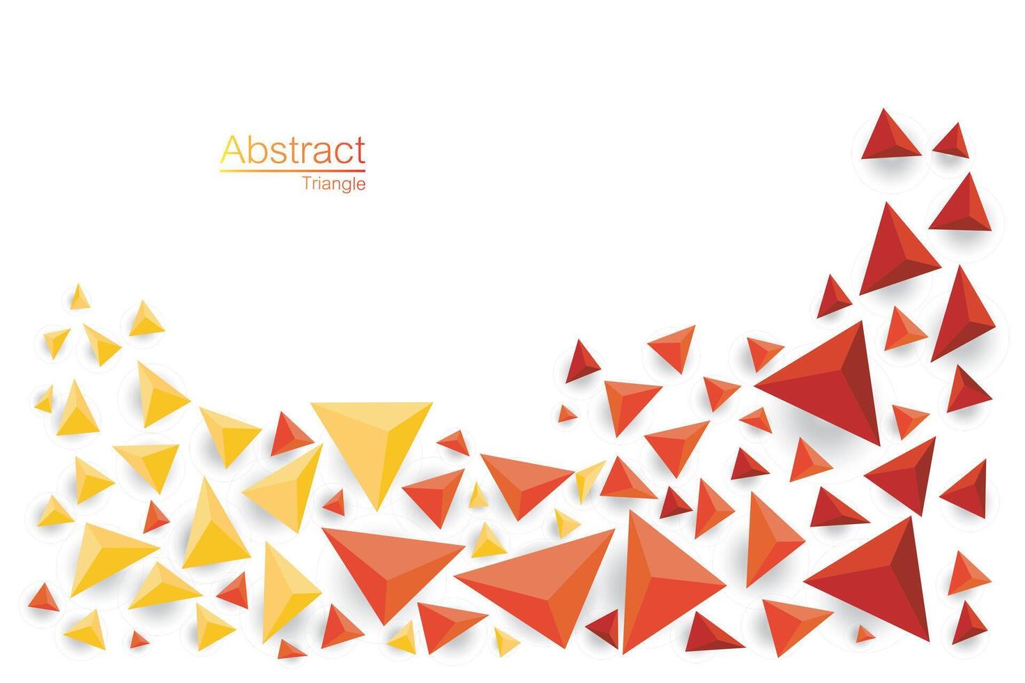 Background with Triangle Pattern vector