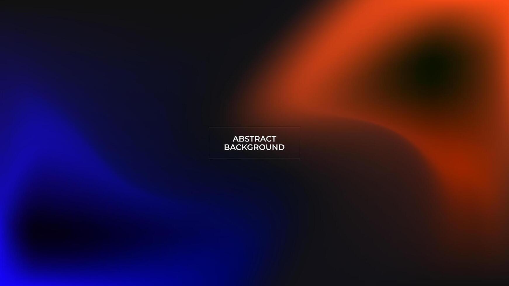 ABSTRACT DARK BACKGROUND ELEGANT GRADIENT MESH BLUE ORANGE SMOOTH COLOR DESIGN TEMPLATE GOOD FOR MODERN WEBSITE, WALLPAPER, COVER DESIGN vector