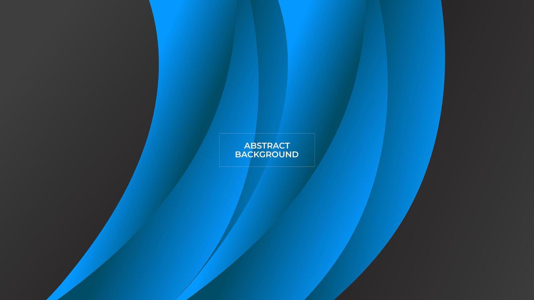 ABSTRACT DARK BACKGROUND WITH BLUE ELEGANT COLORFUL GRADIENT SMOOTH LIQUID DESIGN TEMPLATE GOOD FOR MODERN WEBSITE, WALLPAPER, COVER DESIGN vector