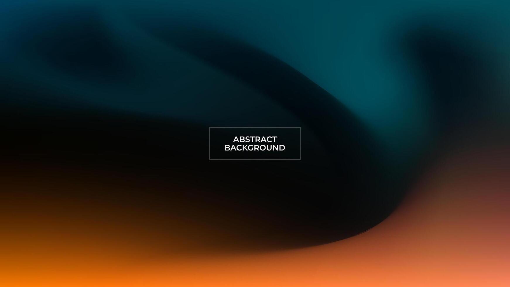 ABSTRACT DARK BACKGROUND ELEGANT GRADIENT MESH BLUE ORANGE SMOOTH COLOR DESIGN TEMPLATE GOOD FOR MODERN WEBSITE, WALLPAPER, COVER DESIGN vector