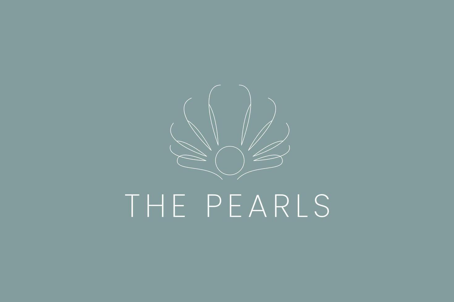pearl logo icon illustration vector