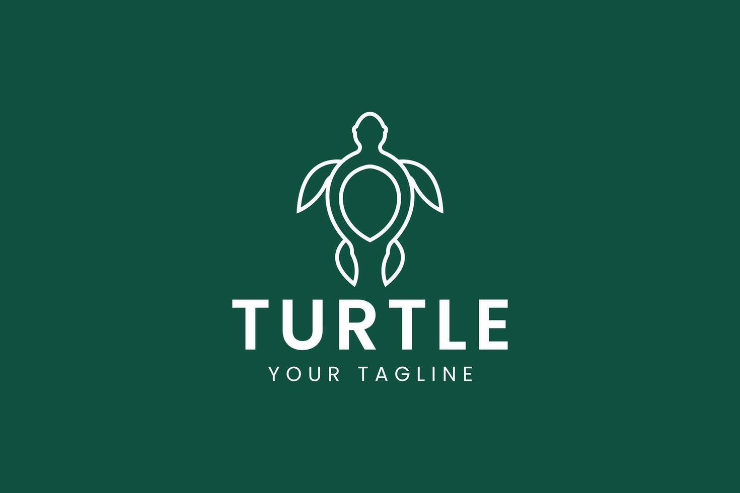 turtle logo icon illustration vector