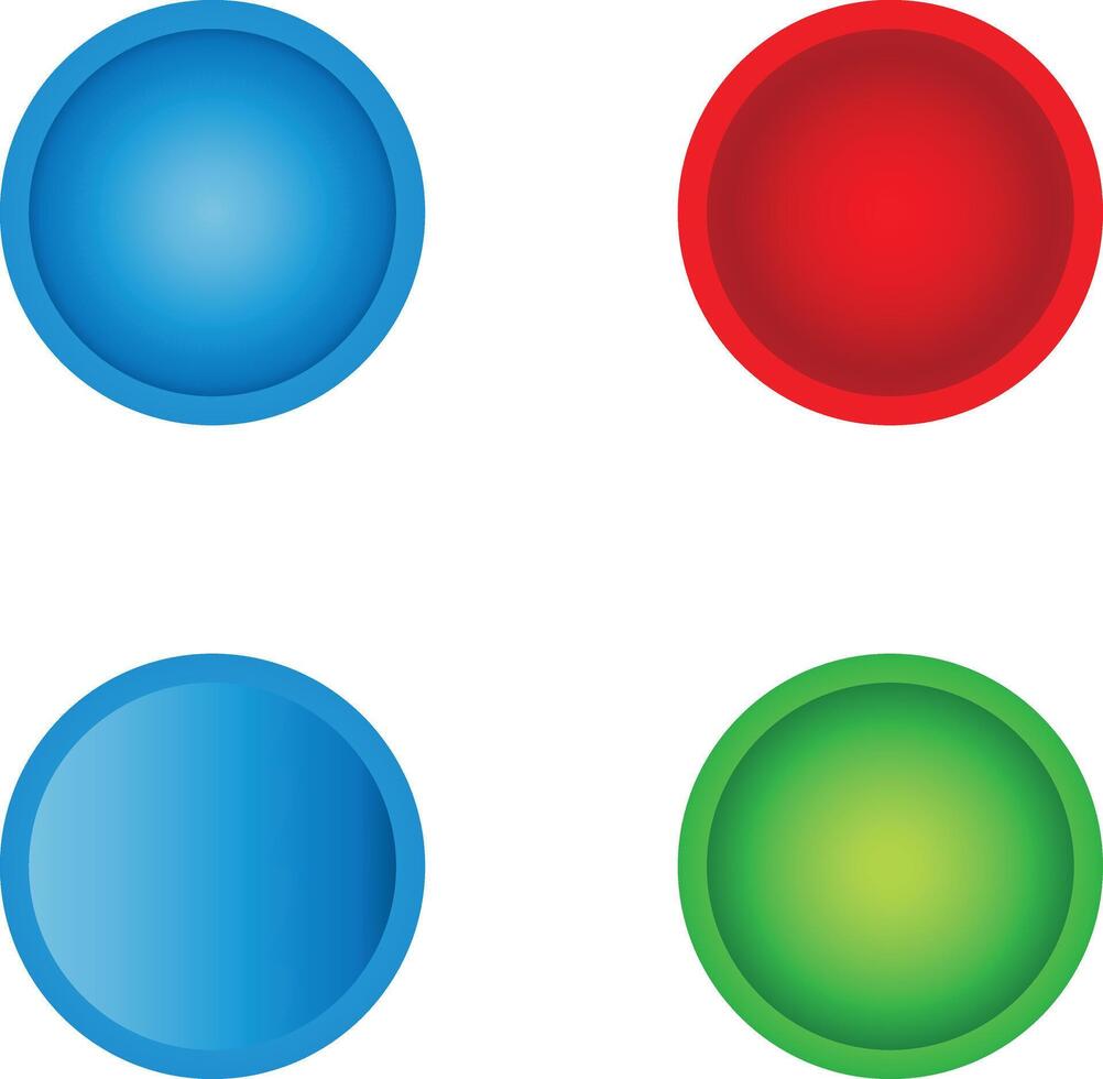 Gradient Circle Object vector