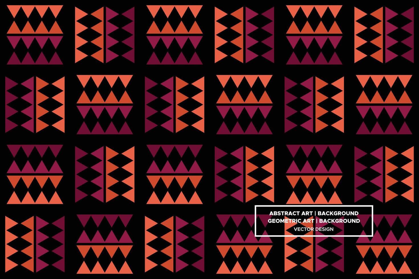Geometric Pattern - Geometric Background - Abstract Background - Geometric Shapes - Use in Website Design, Packaging, Wall Art, Wallpaper, Poster, Banner, Ad, Profile, Brochure, Apparel, Textiles vector
