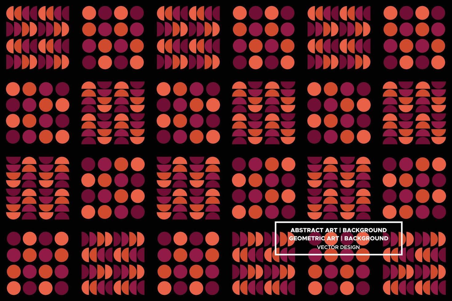 Geometric Pattern - Geometric Background - Abstract Background - Geometric Shapes - Use in Website Design, Packaging, Wall Art, Wallpaper, Poster, Banner, Ad, Profile, Brochure, Apparel, Textiles vector