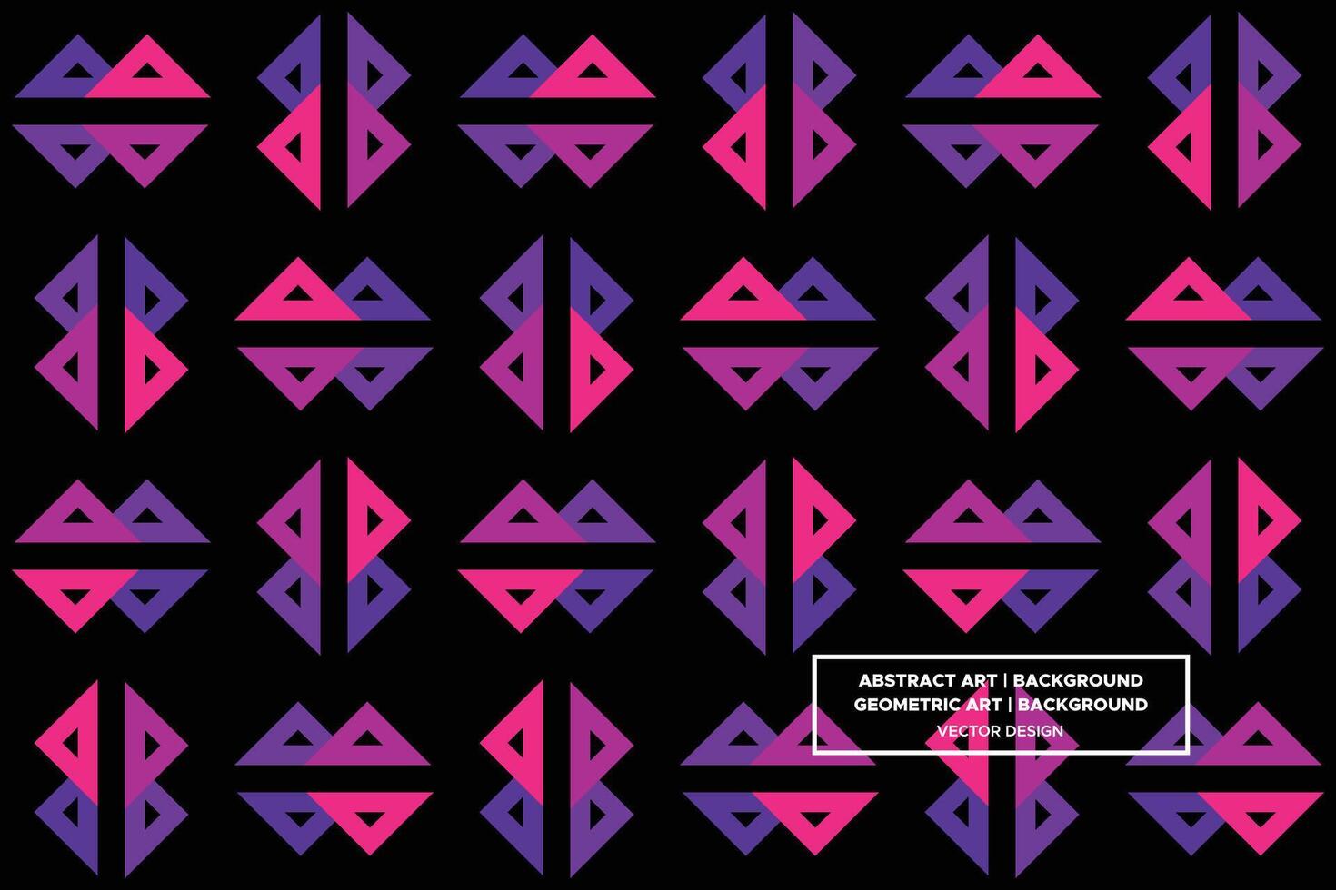 Geometric Pattern - Geometric Background - Abstract Background - Geometric Shapes - Use in Website Design, Packaging, Wall Art, Wallpaper, Poster, Banner, Ad, Profile, Brochure, Apparel, Textiles vector