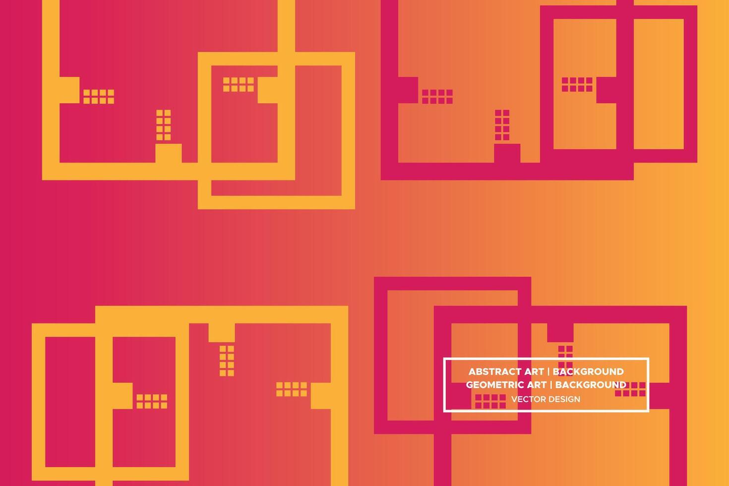 Geometric Pattern - Geometric Background - Abstract Background - Geometric Shapes - Use in Website Design, Packaging, Wall Art, Wallpaper, Poster, Banner, Ad, Profile, Brochure, Apparel, Textiles vector