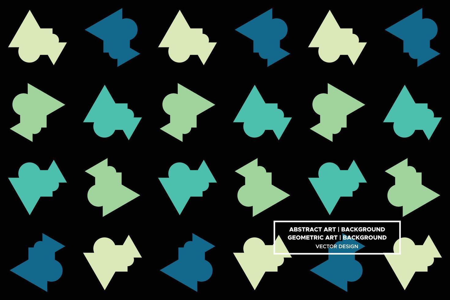Geometric Pattern - Geometric Background - Abstract Background - Geometric Shapes - Use in Website Design, Packaging, Wall Art, Wallpaper, Poster, Banner, Ad, Profile, Brochure, Apparel, Textiles vector