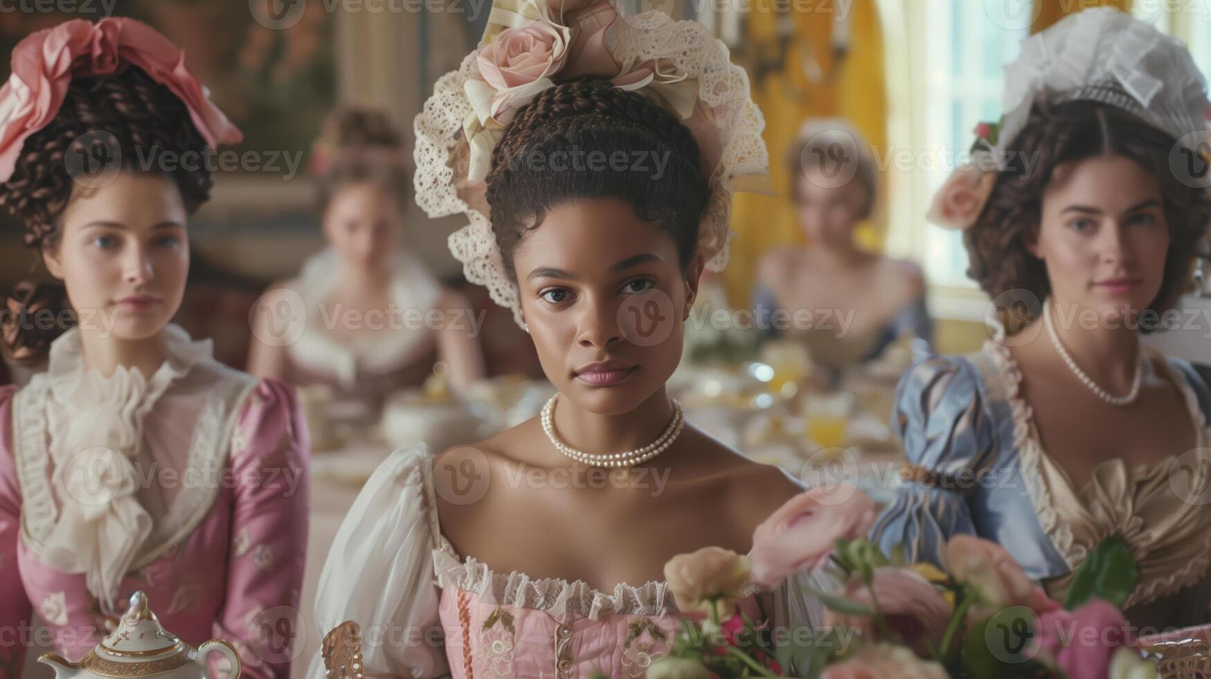Bridgerton tea party photo