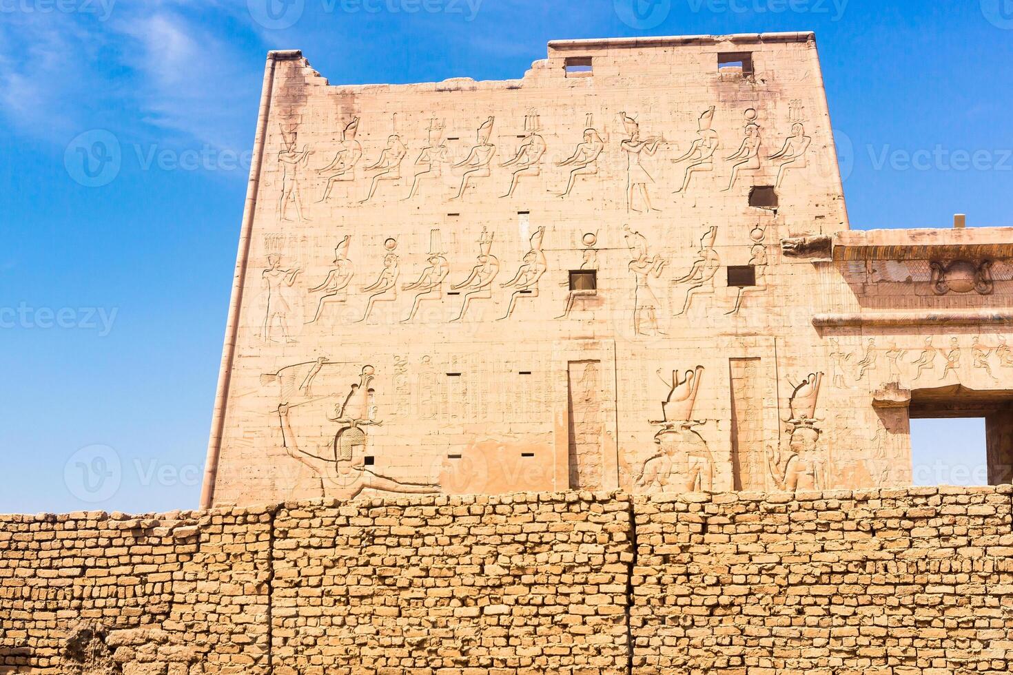 Horus Temple , Edfu, Egypt photo