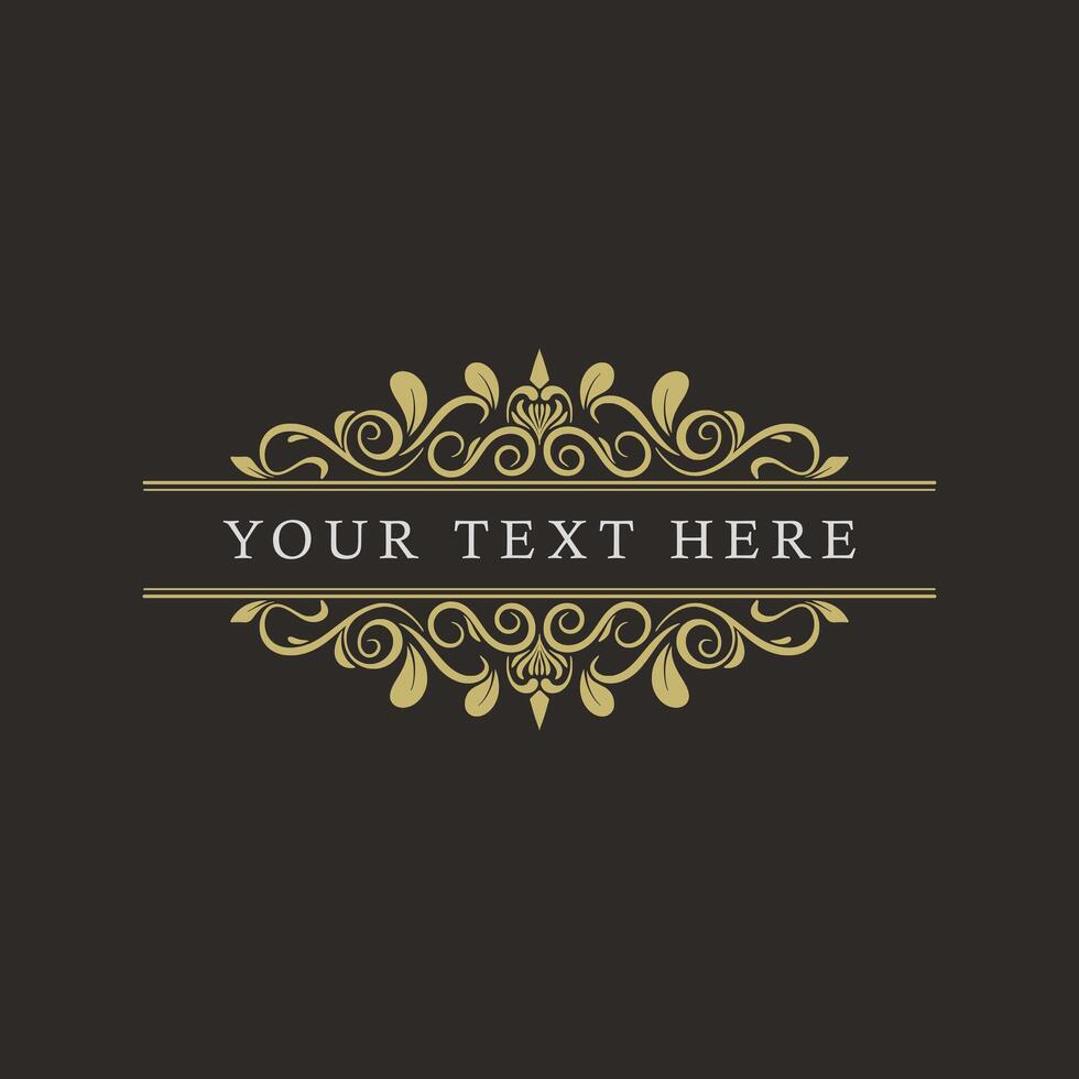 Antique Floral Border Templates 47521089 Vector Art at Vecteezy