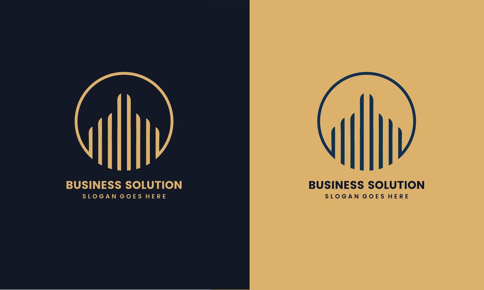 Abstract business solution logo, Flat Logo Design. pro and pro SVG vector