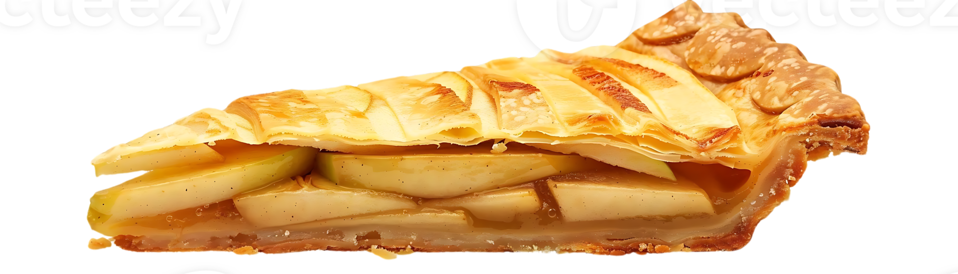 Apple Pie Slice Photography - Delicious Golden Crust with Sweet Filling png