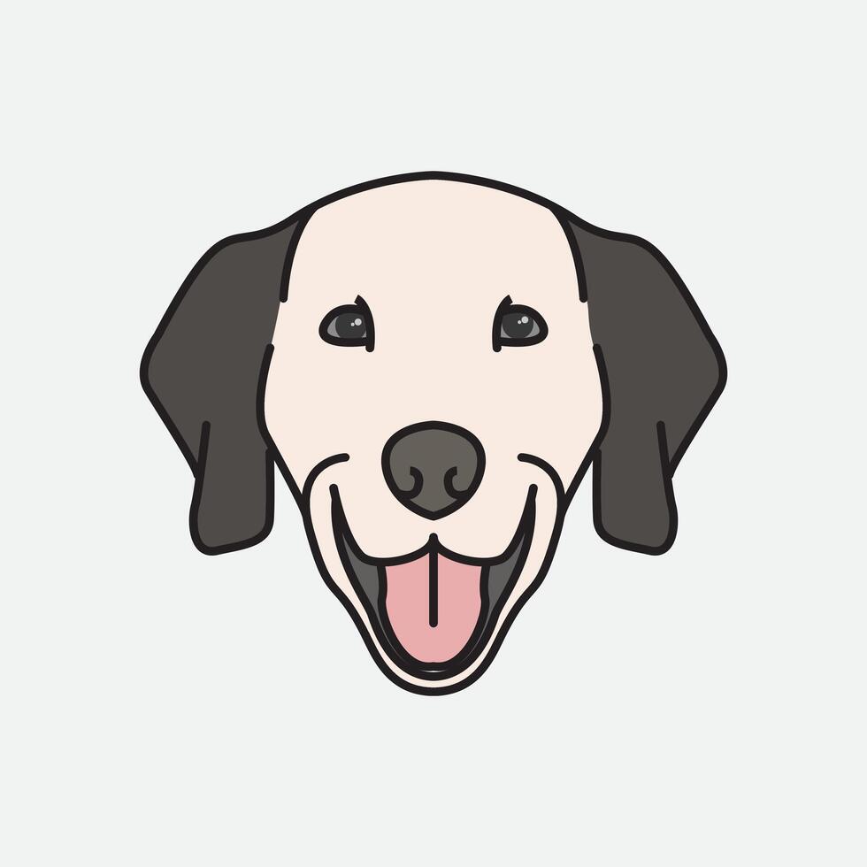 illustration Dog. design Dog animal. Dog Cartoon design illustration and icon for website, digital and print vector
