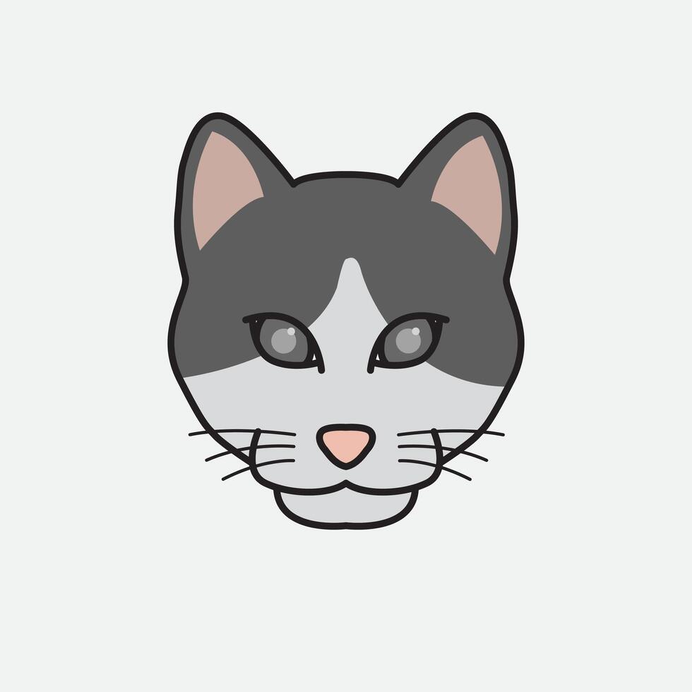 illustration Cat. design Cat animal. Cat Cartoon design illustration and icon for website, digital and print vector