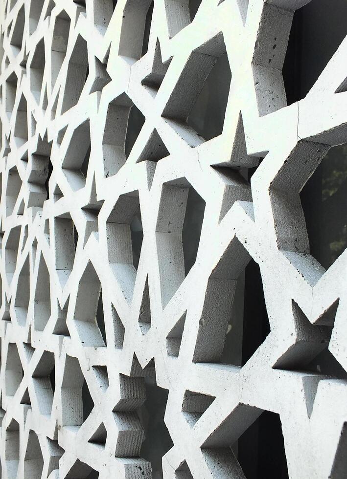 concrete roster cement pattern background texture. Monochrome color. Copy space for text. Architectural and interior design concept photo