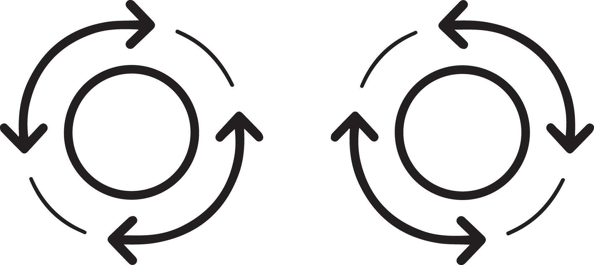 arrow icon illustration vector