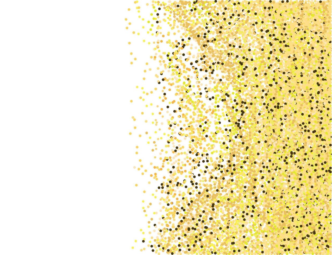 gold glitter background, abstract. illustration. vector