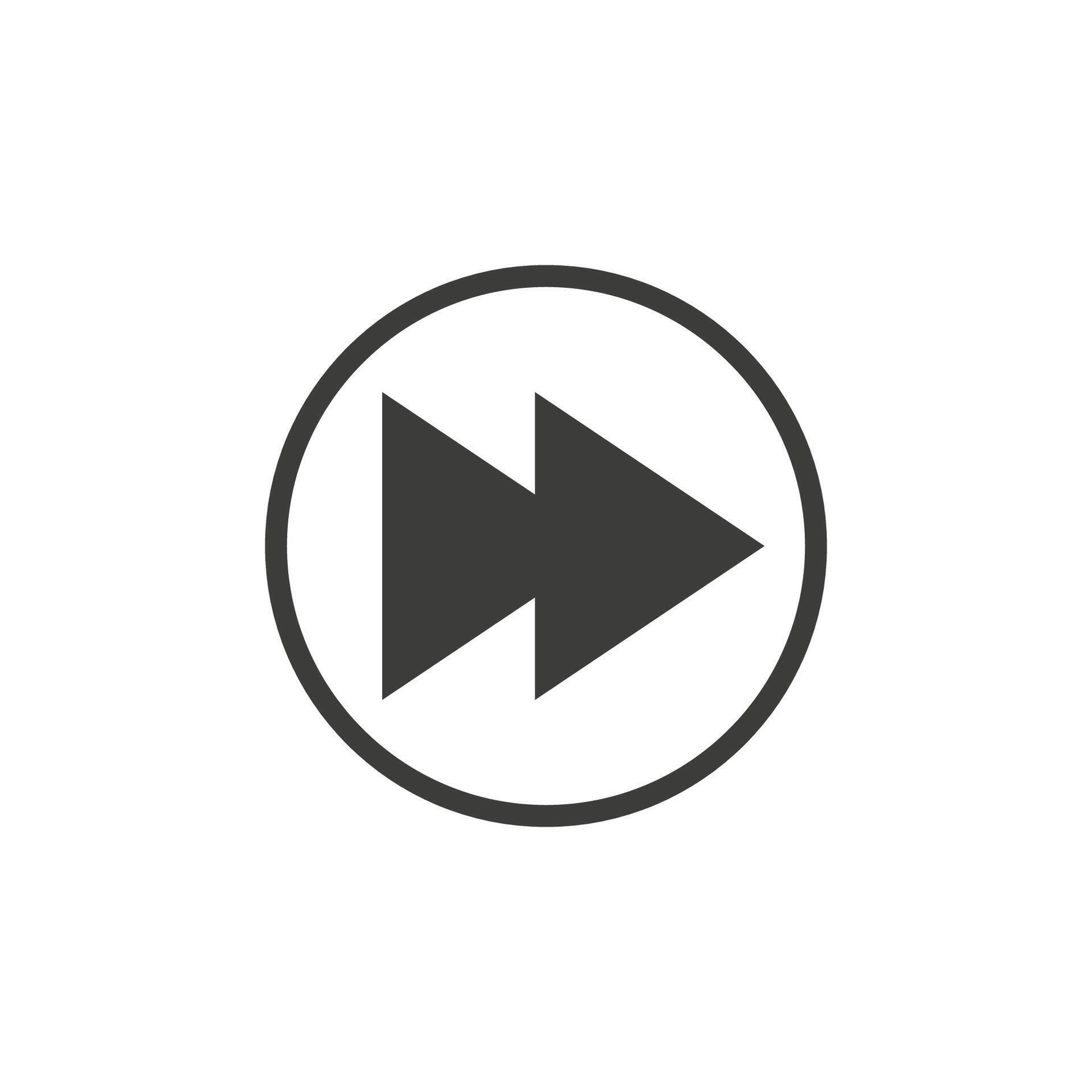 Arrow, forward icon. illustration, flat design. 47524240 Vector Art at ...