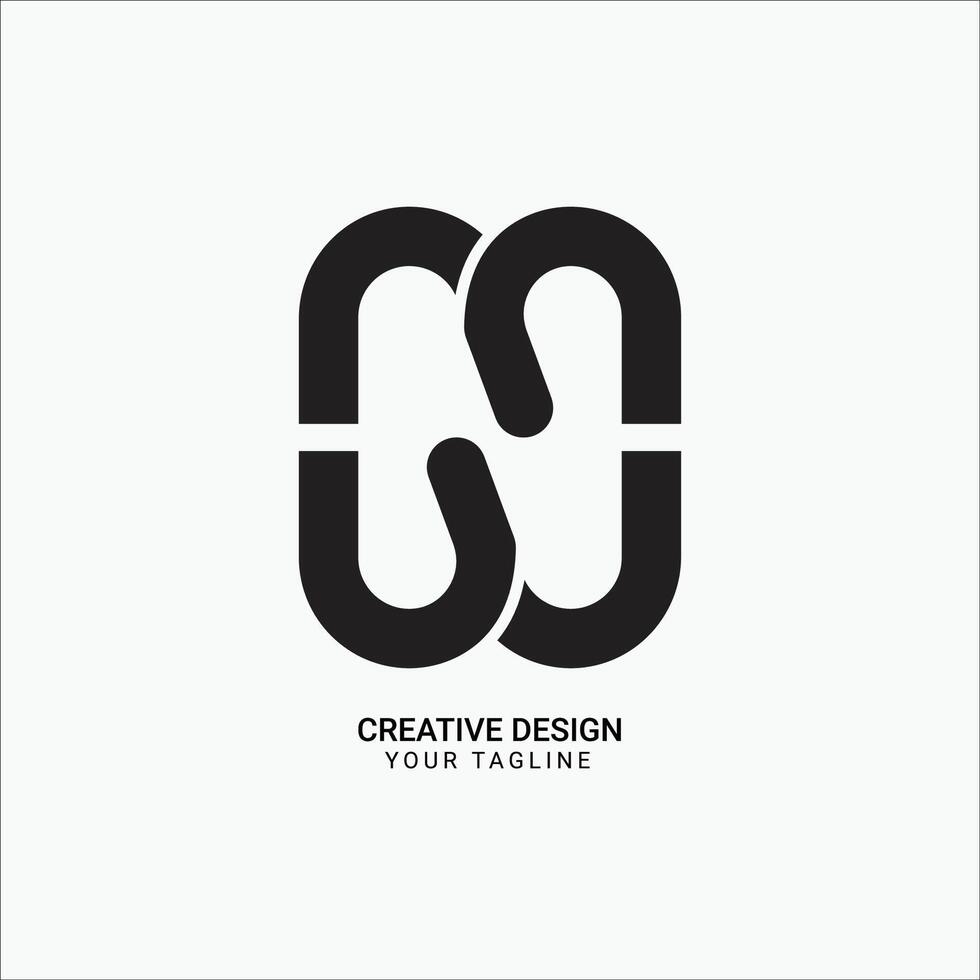 Creative MW or WM or NMW or MWN or WMN initial monogram modern brand unique or n negative logo design vector
