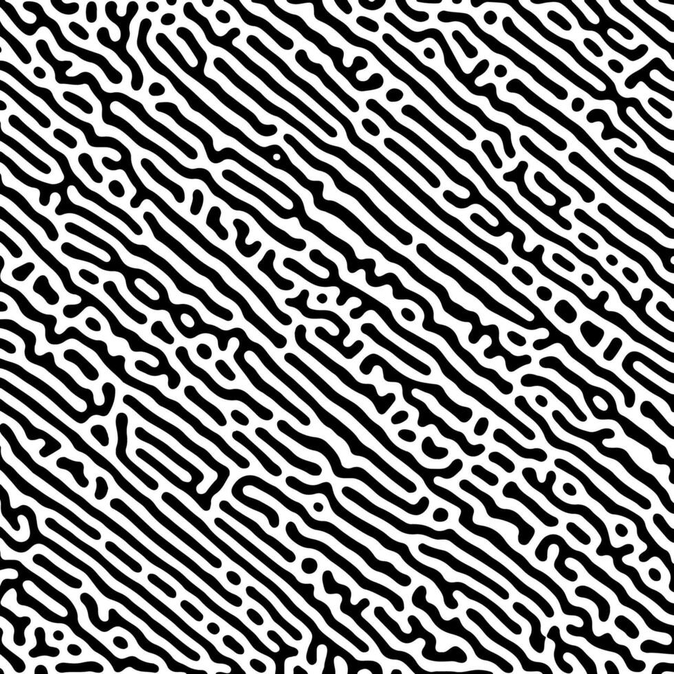 Abstract black and white pattern design background vector