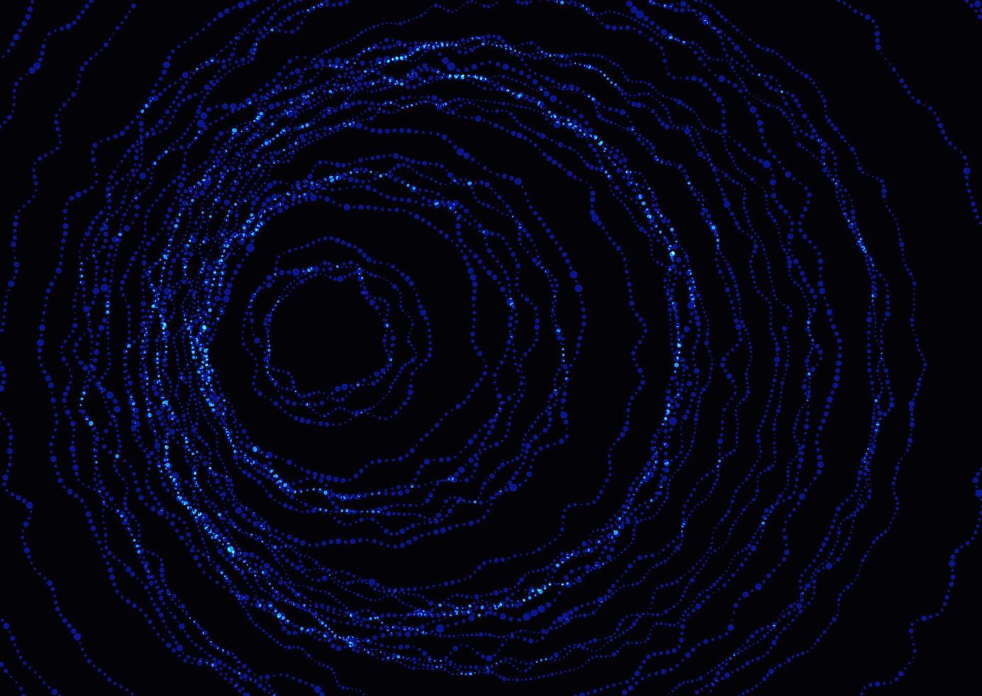 Abstract particle waves background vector