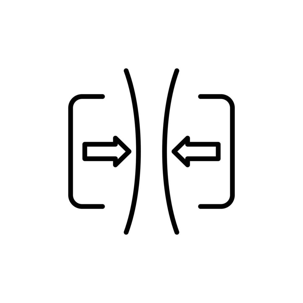 Data Compression Icon for File Management and Archiving Solutions vector