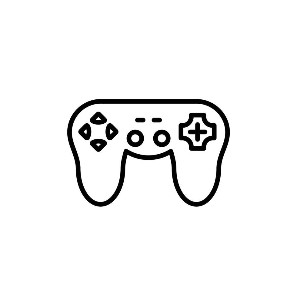 Gaming Gamepad Icon Perfect for Games and Entertainment vector