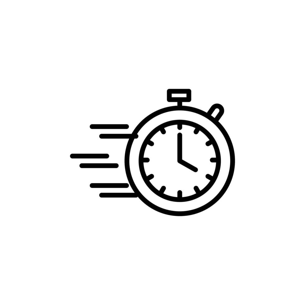 Express Delivery Icon Perfect for Fast Shipping and Logistics vector
