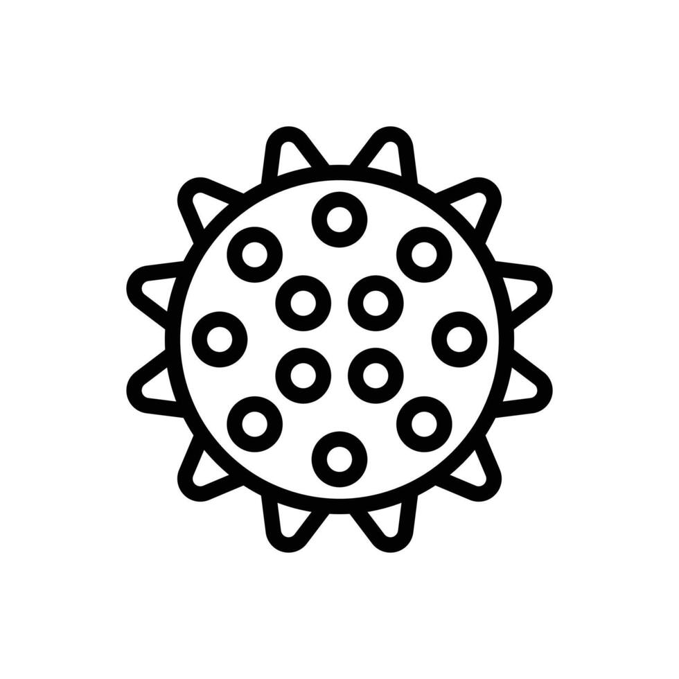 Massage Ball Icon Ideal for Physical Therapy and Relaxation Products vector