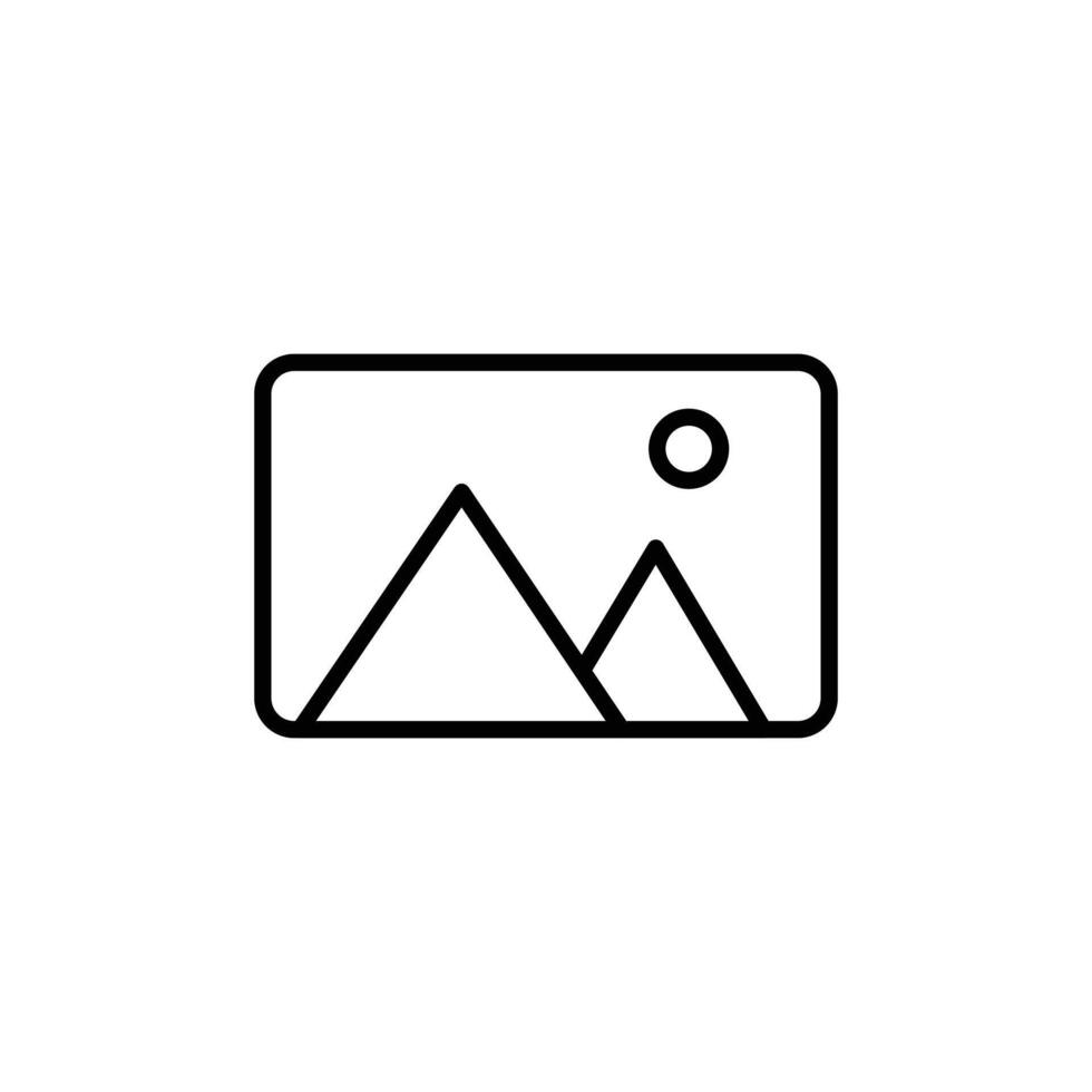 Digital Picture Icon Ideal for Photography and Images vector