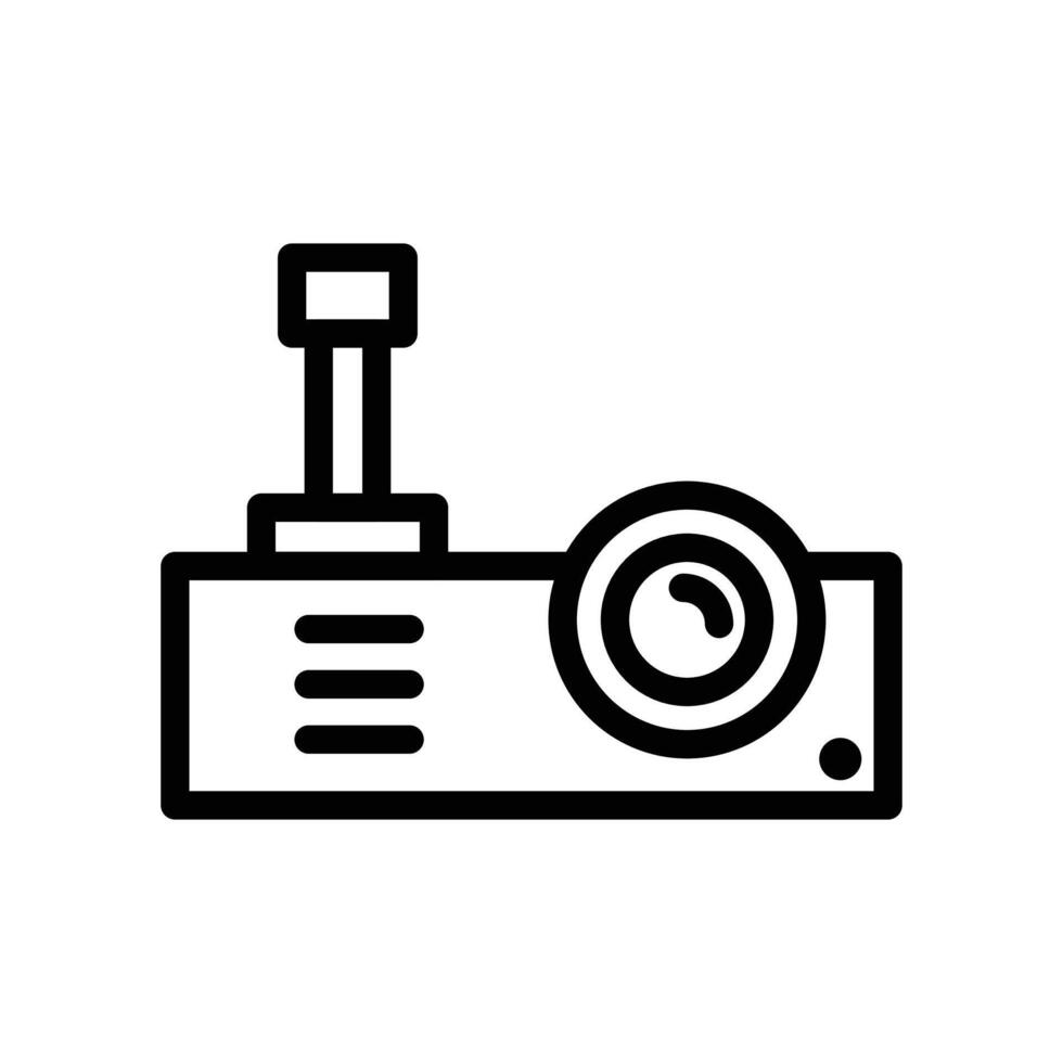 Projector Icon Perfect for Presentations and Home Theater Illustrations vector