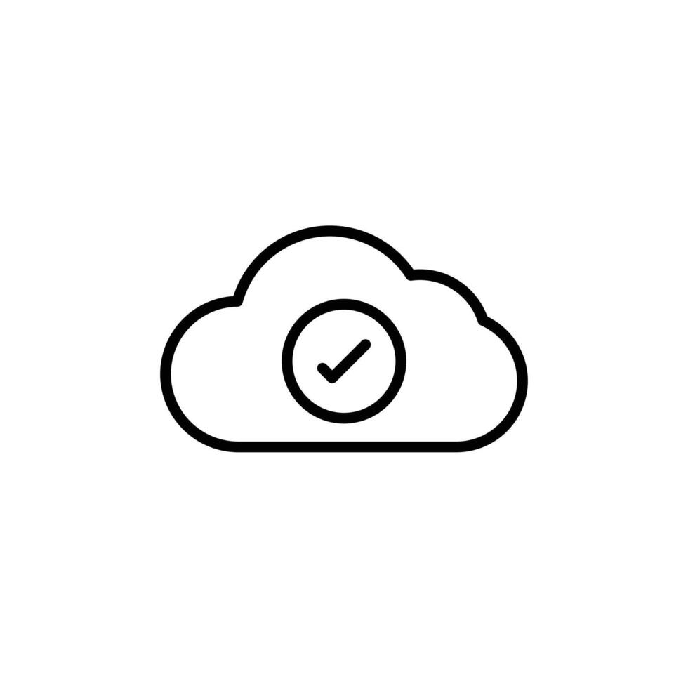 Saved to Drive Icon Set Digital Storage Illustrations for Technology and Data Projects vector